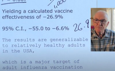 Ohio study shows Flu Vaccine has negative effectiveness – Dr. John Campbell